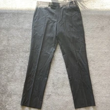 JB Britches Torino Trouser Dress Pants Men 34 R Taupe Made In Italy 100% Wool