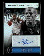 Tony Delk 2020-21 Panini Illusions Trophy Collection Signatures #TDE Auto