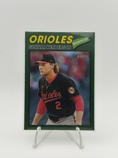 2026 Topps Heritage Gunnar Henderson #287 Baltimore Orioles Dark Green Border