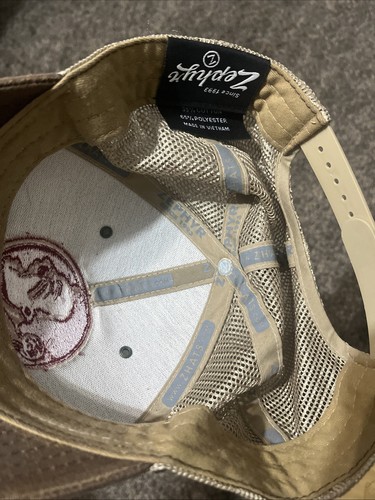 Florida State Seminoles Zephyr Mesh Trucker Snapback Hat Cap Vintage Look - Picture 5 of 8