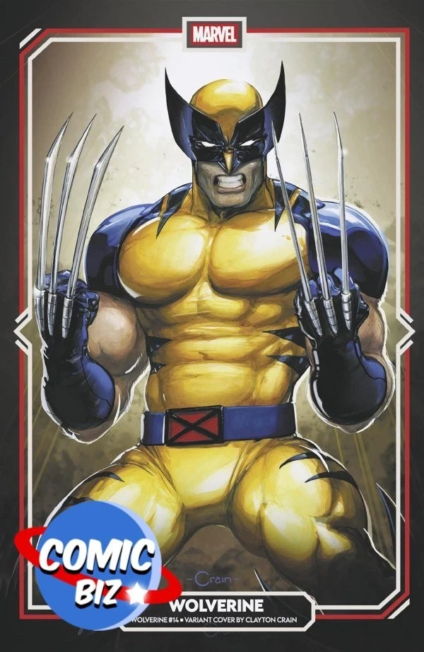 WOLVERINE #14 (2026) 1ST PRINTING *CRAIN VARIANT COVER* MARVEL COMICS