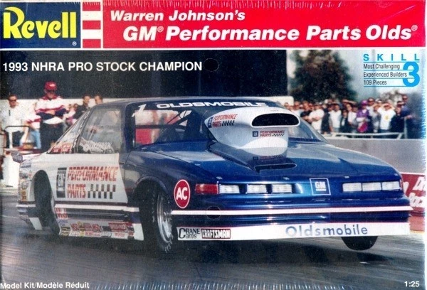Revell Warren Johnson’s GM Performance Parts Olds 1:25 ‘93 F/S Kit PRO STOCK - Picture 1 of 3