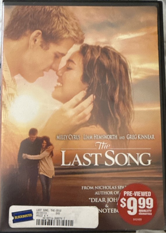 The Last Song DVD  *DISC ONLY*  *4402