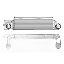 Ladeluftkühler luftgekühlt Aluminium 127 mm - 540 mm VALEO für u.a. BMW 3er