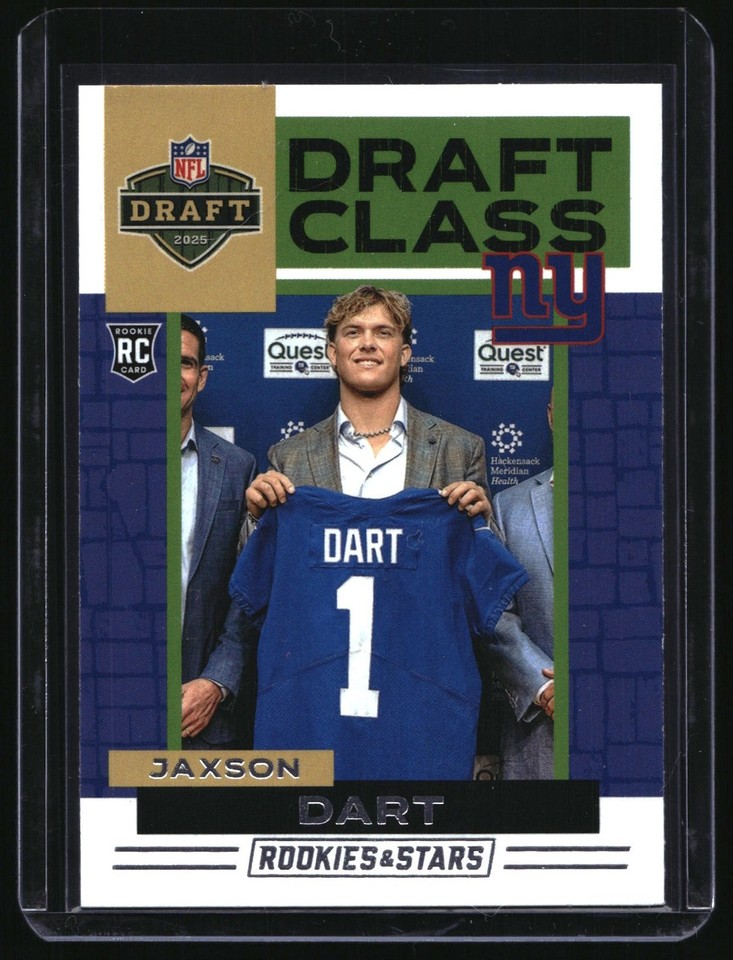 2025 Panini Rookies & Stars Draft Class #17 Jaxson Dart RC Giants