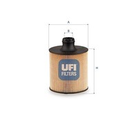 UFI 25.284.00 ÖLfilter FüR VW Audi Porsche Bentley