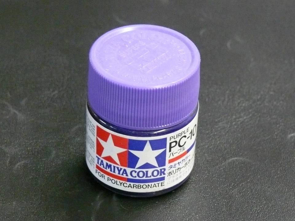 TAMIYA PC 10 VIOLET POUR PLYCARBONATE ET LEXAN - 23ml - Photo 1/1