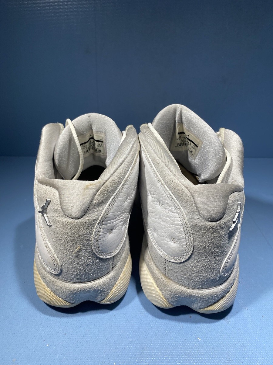 Nike Air Jordan 13 Retro Low White Pure Platinum 310810-100 Nike Air Jordan 13 Retro Low White Pure Platinum 310810-100