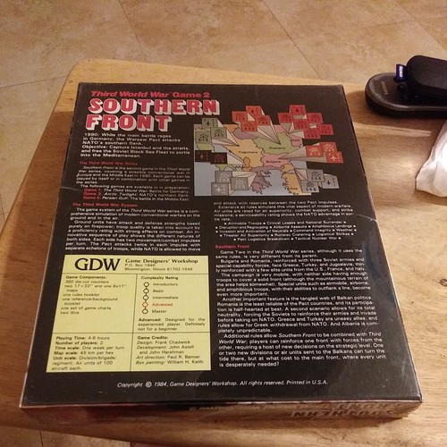 La Tercera Guerra Mundial: Frente Sur - GDW (nuevo en retráctil) de colección - Imagen 8 de 12