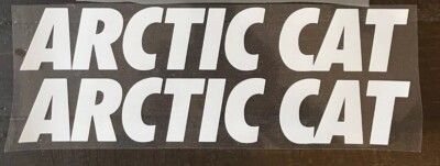 Arctic Cat Zr Zrt 580 600 800 900 Seat Graphics Decals Iron On Snowmobile