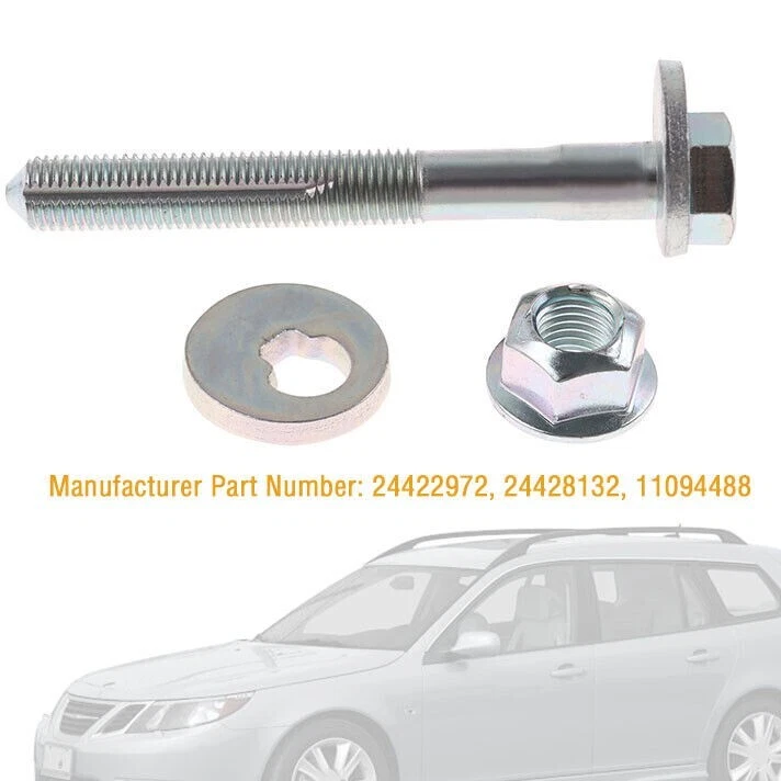 Kit de ajuste de perno de puntera trasera para 2003-2011 Saab 9-3 24422972 24428132 11094488 Foto 4 de 4