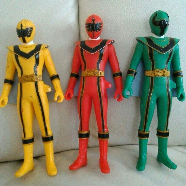 Bandai Power Rangers Mahou Sentai Magiranger Figure Set of 5 JP Used ...