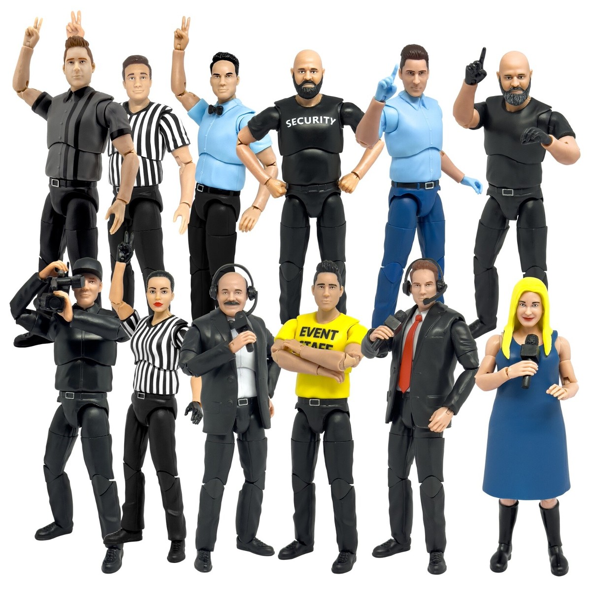 WWE トイビズ&ジャックス　プロレスフィギュア セット 可動式 Yahoo!オークション - WWF WWE プロレス プロレスラー
