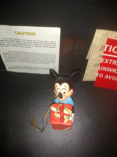 Walt Disney Classic Collection WDCC 1995 Presents for My Pals Ornament Mickey - 第 3/20 張圖片