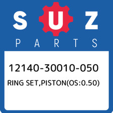 12140-30010-050 Suzuki Ring set,piston(os:0.50) 1214030010050, New Genuine OEM P