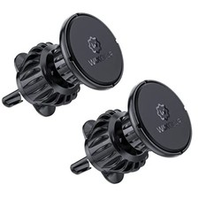 WixGear [2 Pack] Universal Air Vent Magnetic Phone Holder for Car Phone Mount
