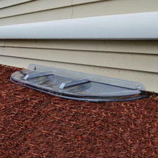 39 In. W X 13 In. D X 2-1/2 In. H Economy Straight Flat Window Well Cover