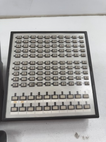 Lucent AVAYA 302C1 Attendant Console DCP W/ Handset & extension console 26B1-B - Picture 3 of 5