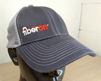 FIBERON ADJUSTABLE STRAPBACK TRUCKER/MESH HAT/CAP GRAY COMPOSITE DECKING OUTDOOR