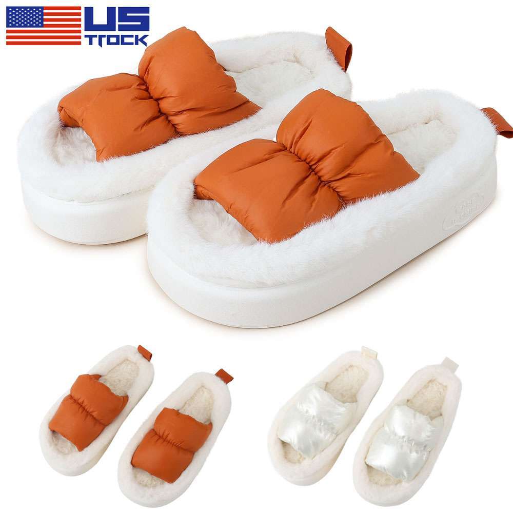 PANTOFOLA D’ORO Pantofole da donna morbide in peluche ciabatte da donna casa plateau scarpe da interno