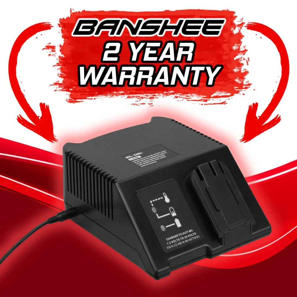 Banshee Universal charger for Milwaukee 48-59-0255 7.2v to 24v Ni-Cd and Ni-Mh - Image 2 of 4