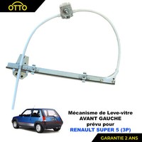 Fensterheber-Mechanismus Vorne Links Manuell FüR Renault Super 5 3 TüRen