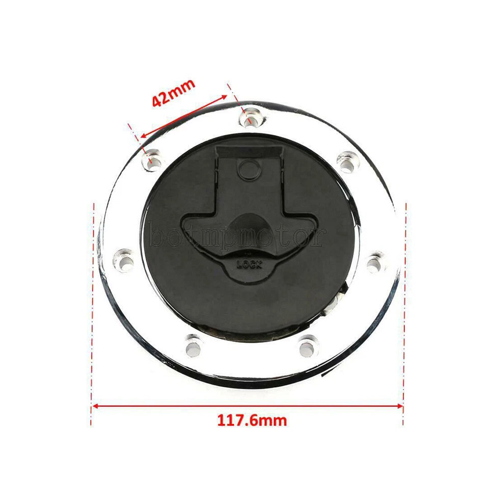 Крышка топливного газа для Kawasaki Ninja ZX6R ZX7R ZX9R 10 Ninja 250R Ninja 500R 600R 500 - Изображение 4 из 4