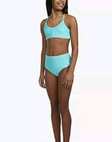 Hurley Girls' High Waisted Bikini 2-Piece Swimsuit Teversi Sz 12 NWT - Picture 6 of 9