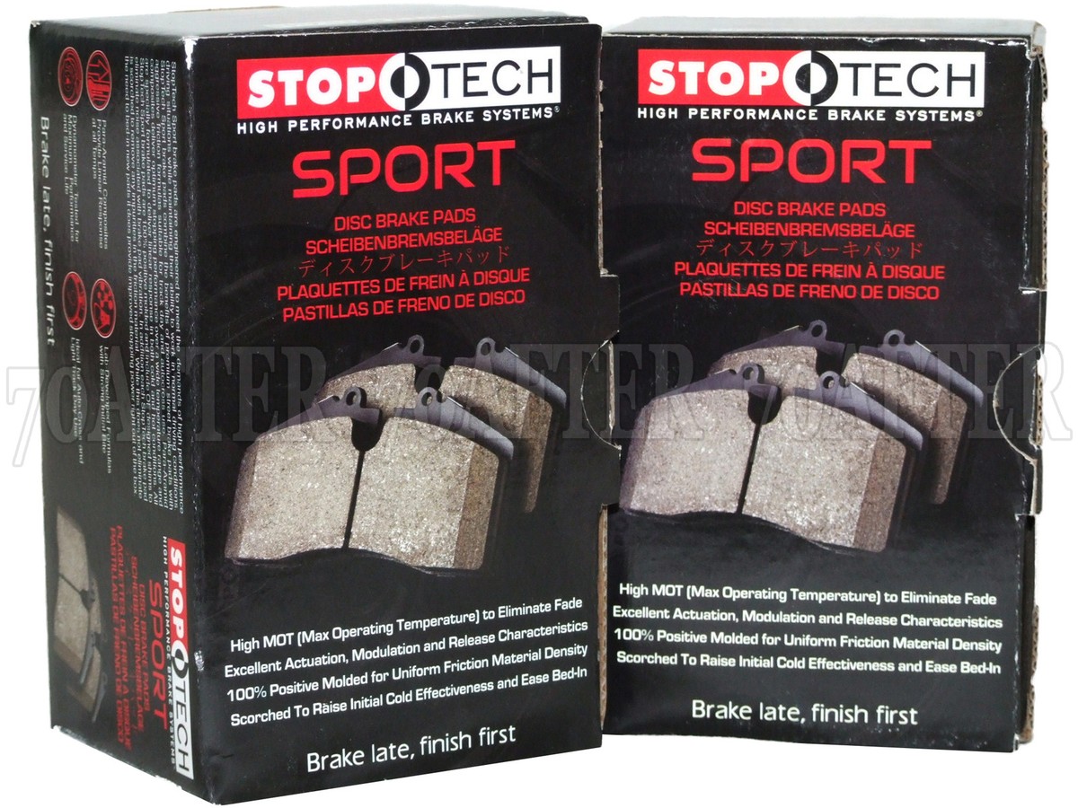 Stoptech Sport Brake Pads (Front & Rear Set) for 90-96