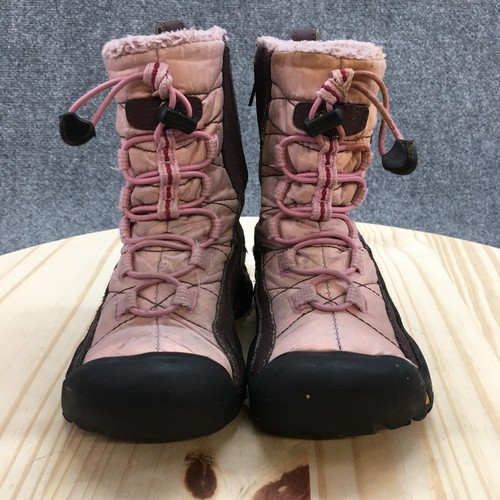 Keen Boots Children 12 Shellback Winter Snow Purple Lace Up Insulated 8222-MLMA - Picture 4 of 21