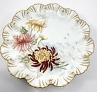 New ListingAntique Limoges France Alfred Lanternier Chrysanthemum Charger Plate 24k 12”