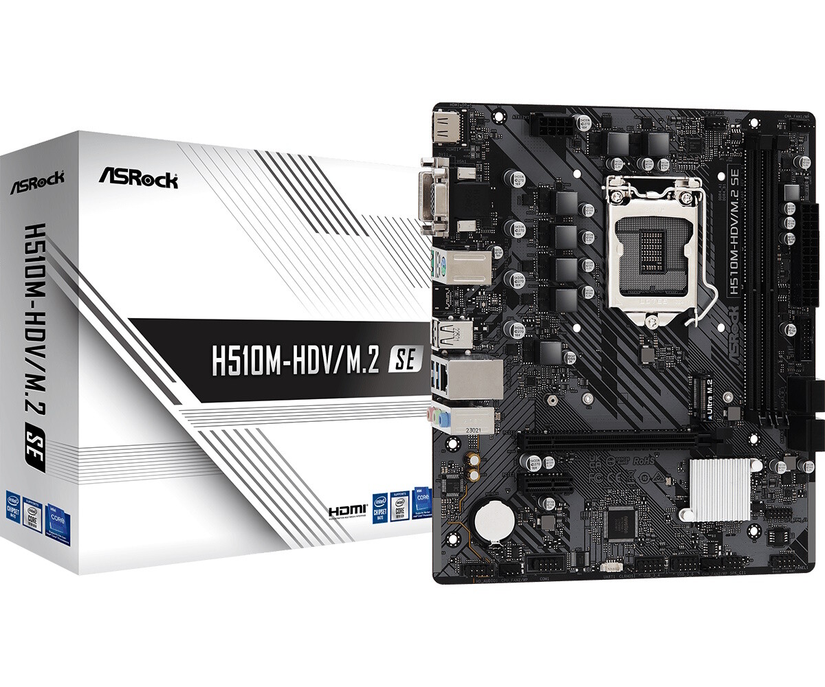 Asrock H510M-HDV/M.2 SE Intel 1200 Micro ATX DDR4