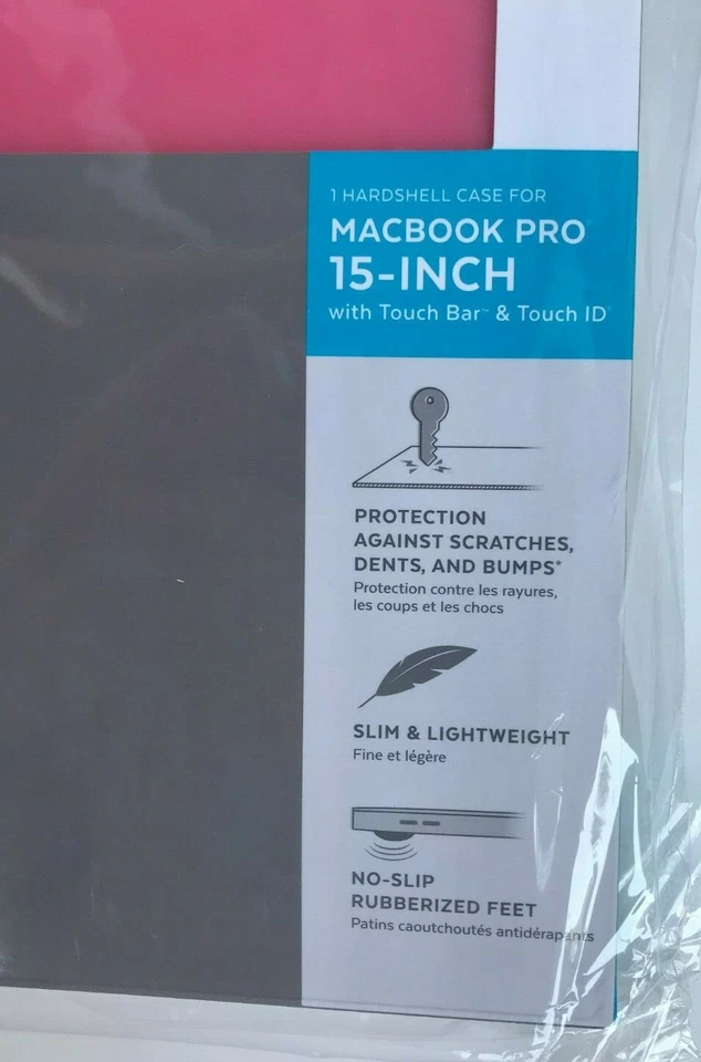 Speck SmartShell Macbook Pro com Touch Bar 15 Polegadas - Rosa 2016 até o presente  - Imagem 3 de 4