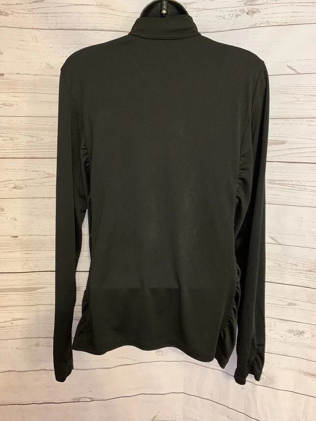 Jaqueta City Streets feminina preta com zíper completo tamanho XL - Imagem 2 de 4