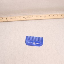 Mane Comb Plastic Blue 3.5" 26130-B