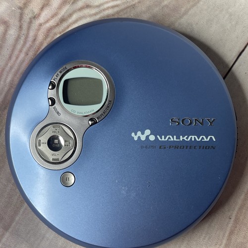 Sony Cd Walkman D-EJ751 For Parts - Picture 4 of 6