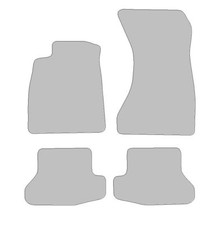 Fußmatten-Set für Audi A5 (2016-2024) Deluxe schwarz