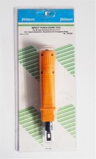 NEW Philmore TEC230 Impact Punch Down Tool for 66 Type Terminal Punch  Cut 