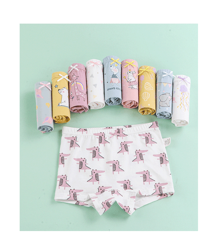 4-Pack Little Big Girls' Underwear Princess Kids Cotton Panties Boyshorts Briefs - Picture 2 of 40