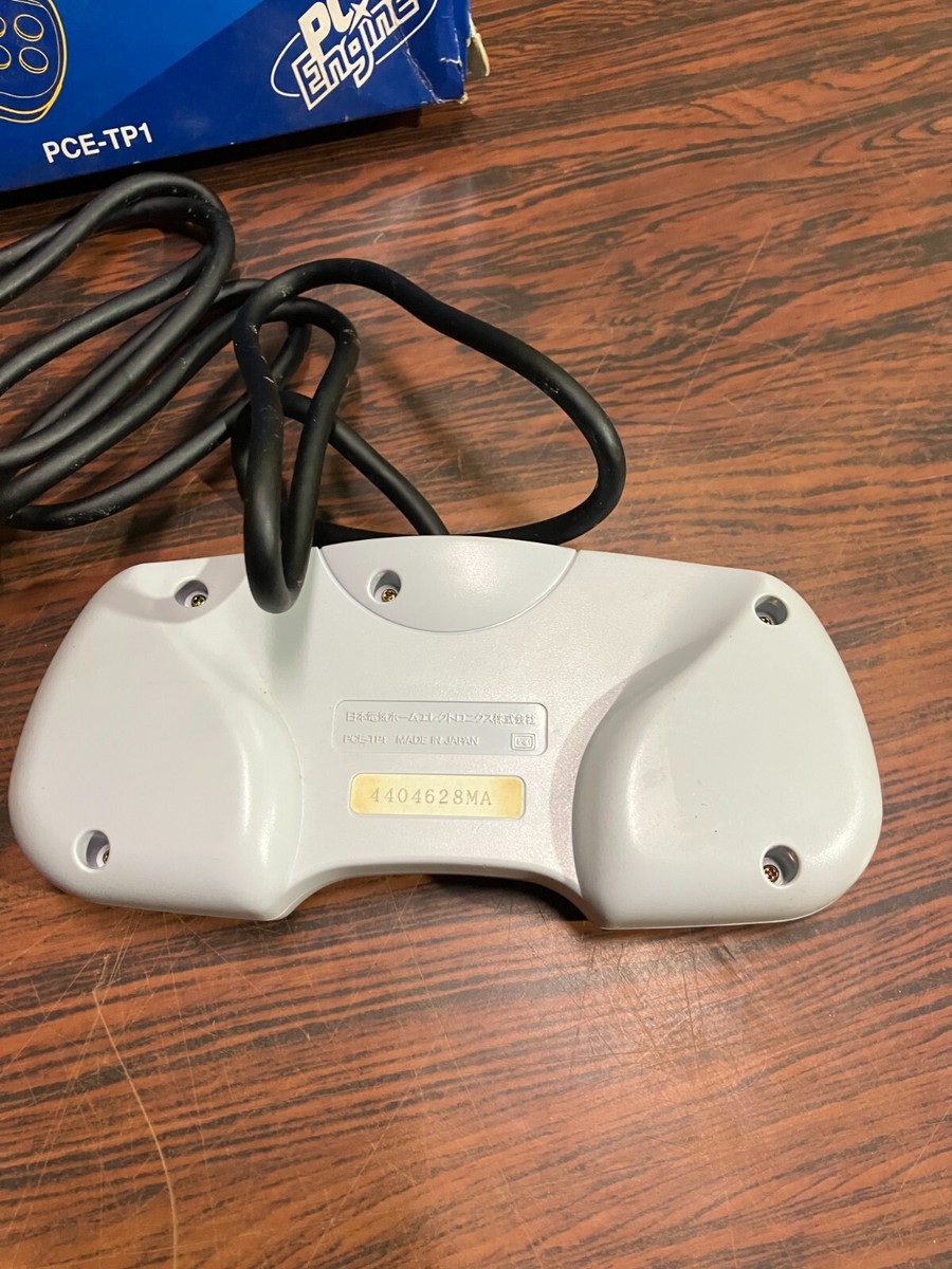 【美品】NEC ARCADE PAD 6 ゲームコントローラー・PCE-TP1 NEC PC Engine Control Joy Pad Controller ARCADE PAD 6 PCE-TP1 W