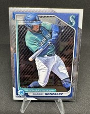 Gabriel Gonzalez 2024 Bowman - Chrome Prospects BCP-35 Mariners Baseball Card