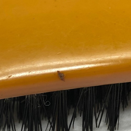 Vintage FULLER BRUSH Hairbrush Butterscotch Handle - Picture 8 of 11
