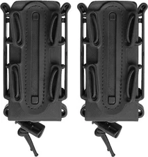 2Pack Tactical Molle Magazine Pouch for 9mm &.45ACP Universal Mag Belt Carrier