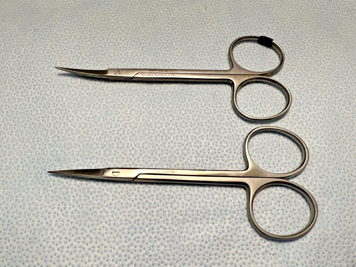 Set Of 2 Jarit 359-100 Sharp Straight & 359-101 Sharp Curved