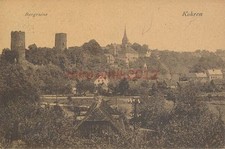 Postcard, photo, Kohren panorama with castle ruins, 1921; 5026-39
