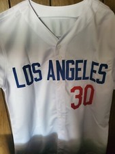 Dave Roberts Dodgers Authentic Autograph Jersey w/ BGS COA