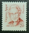 2179 Mnh 1994 20c Virginia Apgar Great American Physician neonatology baby test