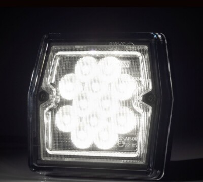 LED RÜCKFAHRLEUCHTE RÜCKFAHRSCHEINWERFER - 12V - 99,7x92,7 mm 