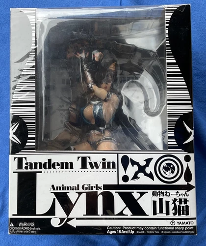 YAMATO Tandem Twin RUBY Animal Girls Lynx Japanese Scale Figure MIB