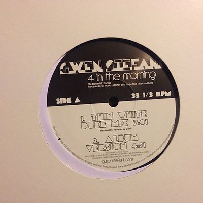 GWEN STEFANI   4 In The Morning   Vinyl 12 Mix   2007 INTERSCOPE
